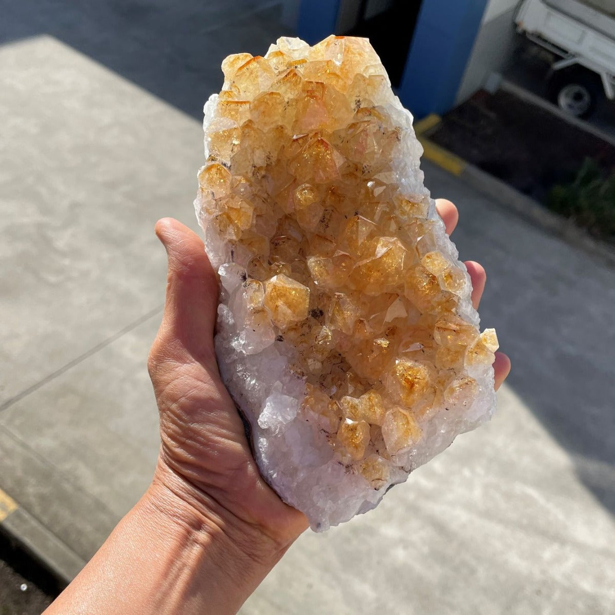Citrine Cluster - 17 Citrine Cluster - 17